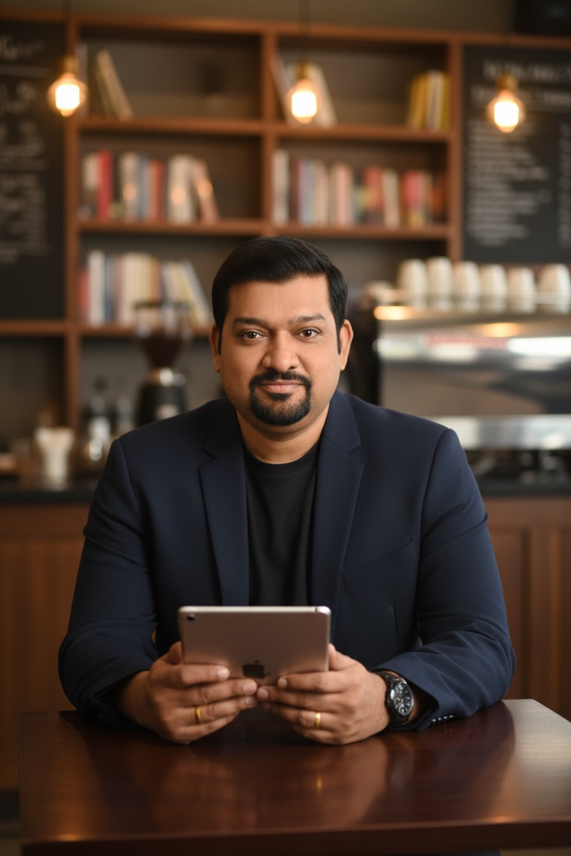 Portrait of John V Jayakumar